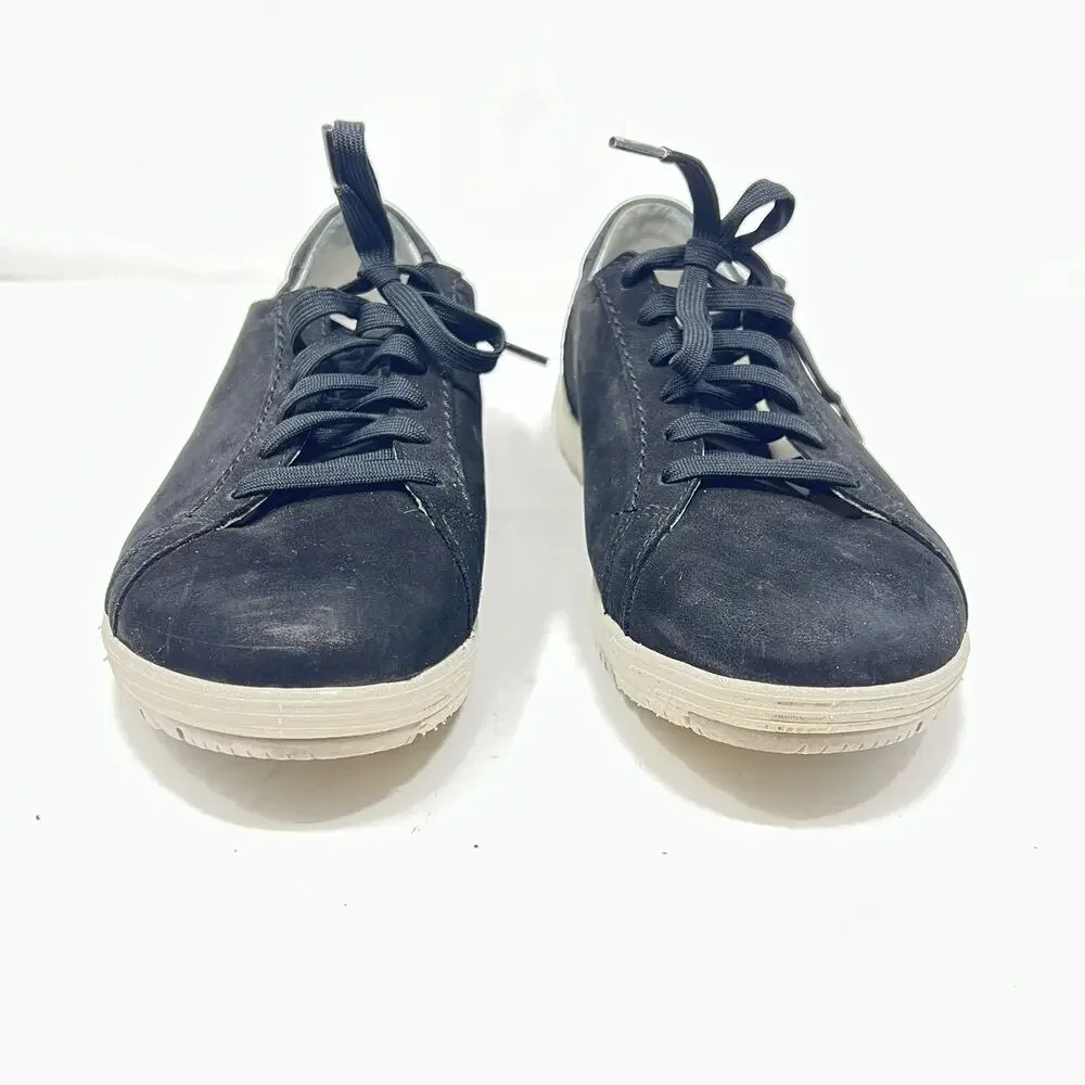 Dansko Womens Leela Black Waterproof Lace Up Sneaker 5906-1042400 SIZE 41